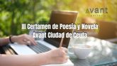 Avant Editorial convoca el III Premio de Poesía y Novela Avant Ciudad de Ceuta
