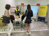 El equipo del SEMAS da a conocer el servicio de emergencia social del Ayuntamiento de Murcia en un congreso celebrado en Ciudad Real
