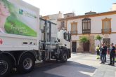 Limusa continúa modernizando el servicio de limpieza de Lorca con un nuevo camión para la recogida de residuos sólidos urbanos