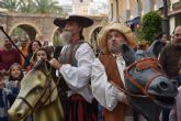 El ingenioso hidalgo don Quijote de la Mancha , regresa a las calles y plaza de la villa de Calasparra