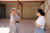 La Concejal�a de Vertebraci�n del Territorio mejora el entorno del antiguo colegio de La Hoya y avanza en su recuperaci�n