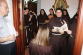 El convento de las clarisas de Algezares recibe a una nueva aspirante
