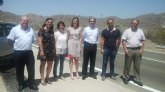 La Consejera de Fomento realiza diversas actuaciones de mejora y conservacin en carreteras de guilas