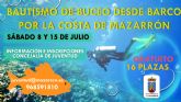 Últimos días de inscripción para los bautismos de buceo de la concejalía de juventud