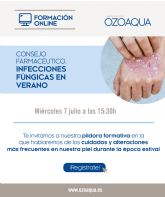 'Infecciones f�ngicas en verano', protagonistas de la nueva p�ldora formativa de laboratorios ozoaqua