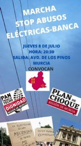 'STOP abusos elctricas y banca'