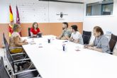 Isabel Franco se reúne con los responsables de la Coordinadora ONGD de la Región de Murcia