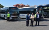 Se renueva la flota de autobuses interurbanos que discurren entre Cartagena y La Manga