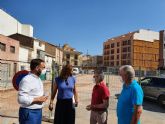 El Ayuntamiento de Lorca inicia los trabajos de renovacin urbana en el parque de la Plaza Fray Pedro Soler para continuar con la rehabilitacin del barrio de San Cristbal