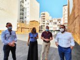 El Ayuntamiento de Lorca acondiciona un cntrico solar para la creacin de 24 nuevas plazas de aparcamiento pblico