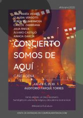 Msicos emergentes de Cartagena se unen en el concierto ‘Somos de Aqu’, como ya hicieron en torno a la cancin ‘Querida ciudad’