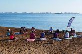 Ponte en forma en agosto practicando gratis aquagym, pilates, yoga, aerbic o gimnasia en 14 playas de Cartagena