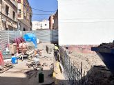 Comienzan las obras de adecuaci�n del aparcamiento situado junto a la nueva sede del Ayuntamiento de Puerto Lumbreras