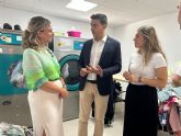 El Ayuntamiento de Blanca inaugura las obras de la nueva lavander�a de la Residencia Virgen de Los Dolores