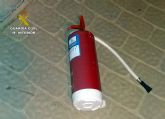 La Guardia Civil esclarece el lanzamiento de dos extintores desde un noveno piso en Playa Honda