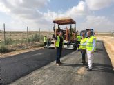 Fomento mejora la calzada y drenaje de la carretera regional que conecta las pedanías murcianas de Sucina y La Tercia