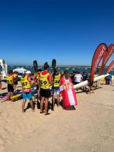 El cartagenero Antonio Snchez Merono, Campen de Espana de Kayak de Mar