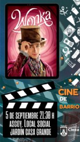 La actividad 'Cine de barrio' llega este viernes a Ascoy con una pelcula para toda la familia