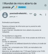 Omar Cruz, ser la voz de Honduras en el Primer Mundial de Poesa en Valladolid, Espana