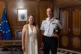 Visita institucional del nuevo comisario jefe de la Polic�a Nacional en Cartagena