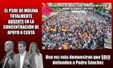 El psoe de molina de segura no estuvo al lado de los ceut�es: ni uno de sus concejales acudi� a la concentraci�n en la plaza de espa&ntilde;a