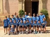 El alcalde de �guilas recibe a los equipos de F�tbol Playa �guilas, campeones de liga en categor�a benjam�n y alev�n masculino