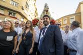 L�pez Miras recibe a la Virgen de la Fuensanta en Murcia, 