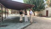El Colegio p�blico Santiago Garc�a Medel de Era Alta abre sus puertas con un patio renovado