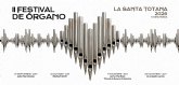 El II Festival de Órgano de Totana une música histórica y patrimonio en el Santuario de la Santa El II Festival de Órgano de Totana une música histórica y patrimonio en el Santuario de la Santa