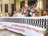 La Plataforma en Defensa del Ferrocarril de la Región de Murcia reclama la reapertura de la línea Lorca- Almanzora - Baza - Guadix, aprovechando parte de su trazado