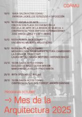 Mes de la Arquitectura de la Regin de Murcia