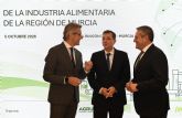 El Gobierno regional presenta junto a Agrupal el plan de acci�n de la industria alimentaria hasta 2028 con 25 acciones para la mejora del sector