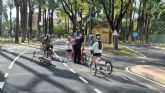 M�s de 4.000 alumnos de primaria aprenden practicando las normas de educaci�n vial en el parque municipal
