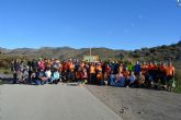 Ms de sesenta personas participan en una ruta guiada por la recin inaugurada Red de Senderos Naturales de guilas