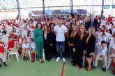 El doble campeón olímpico Saúl Craviotto inaugura las nuevas instalaciones deportivas de New Castellar College
