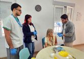 Caravaca acerca la vacunacin contra la gripe a la poblacin con una campaa itinerante y refuerzos en el Centro de Salud