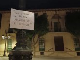 Aparecen carteles en Totana contra las declaraciones del edil no adscrito sobre el aborto Aparecen carteles en Totana contra las declaraciones del edil no adscrito sobre el aborto