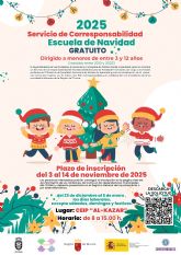 Abierto el plazo de inscripcin para la Escuela de Navidad gratuita de Los Alczares