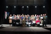 Homenaje al grupo de Coros y Danzas 'La Pursima' en las fiestas patronales