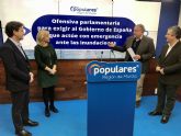 El PP inicia una ofensiva parlamentaria para exigir al Gobierno de España que acte con emergencia en el Mar Menor