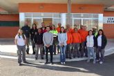La alcaldesa y el edil de Desarrollo Econmico y Formacin visitan a los alumnos del PMEF de mayores 'guilas ms limpia'