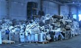La Regin es la segunda comunidad autnoma en la que ms aparatos elctricos y electrnicos se reciclan