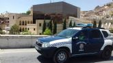 La Policía Local detiene a un individuo como presunto autor del robo de un vehículo en Almendricos