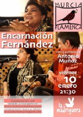 Encarnación Fernández y Antonio Muñoz en Murcia Flamenca