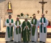 El Obispo de Guru se rene con su comunidad parroquial de origen, la de Santa Rosa de Lima de El Palmar