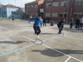 Alumnos del colegio Alumbres participan en el programa Jugando al Atletismo