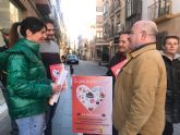 Comprar en los comercios locales para San Valentn puede tener premio con la iniciativa 'En Lorca se celebra el amor' de la Asociacin Comercial Lorca Centro Histrico