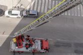 Bomberos de Cartagena practican con el manejo de vehículos en situaciones de rescate en altura