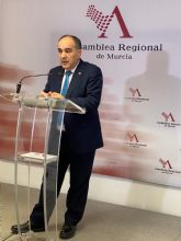 Francisco Carrera, Diputado Regional, asegura que VOX defenderá unos presupuestos más justos que garanticen la libertad de los murcianos