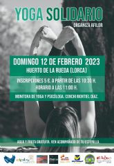 El Huerto de La Rueda acoge el 12 de febrero la I Jornada de Yoga Solidario a beneficio de la Asociación de Fibromialgia